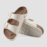 Birkenstock Arizona Vegan Canvas pour femme en coquille d'œuf