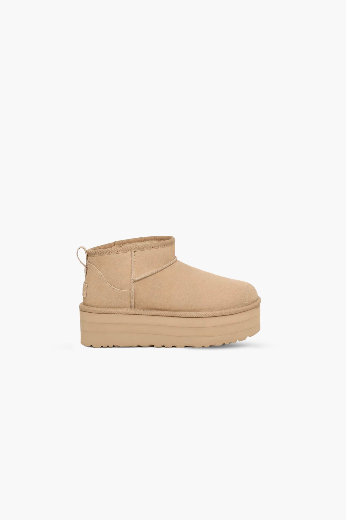 UGG Women's Classic Ultra Mini Platform in Mustard Seed