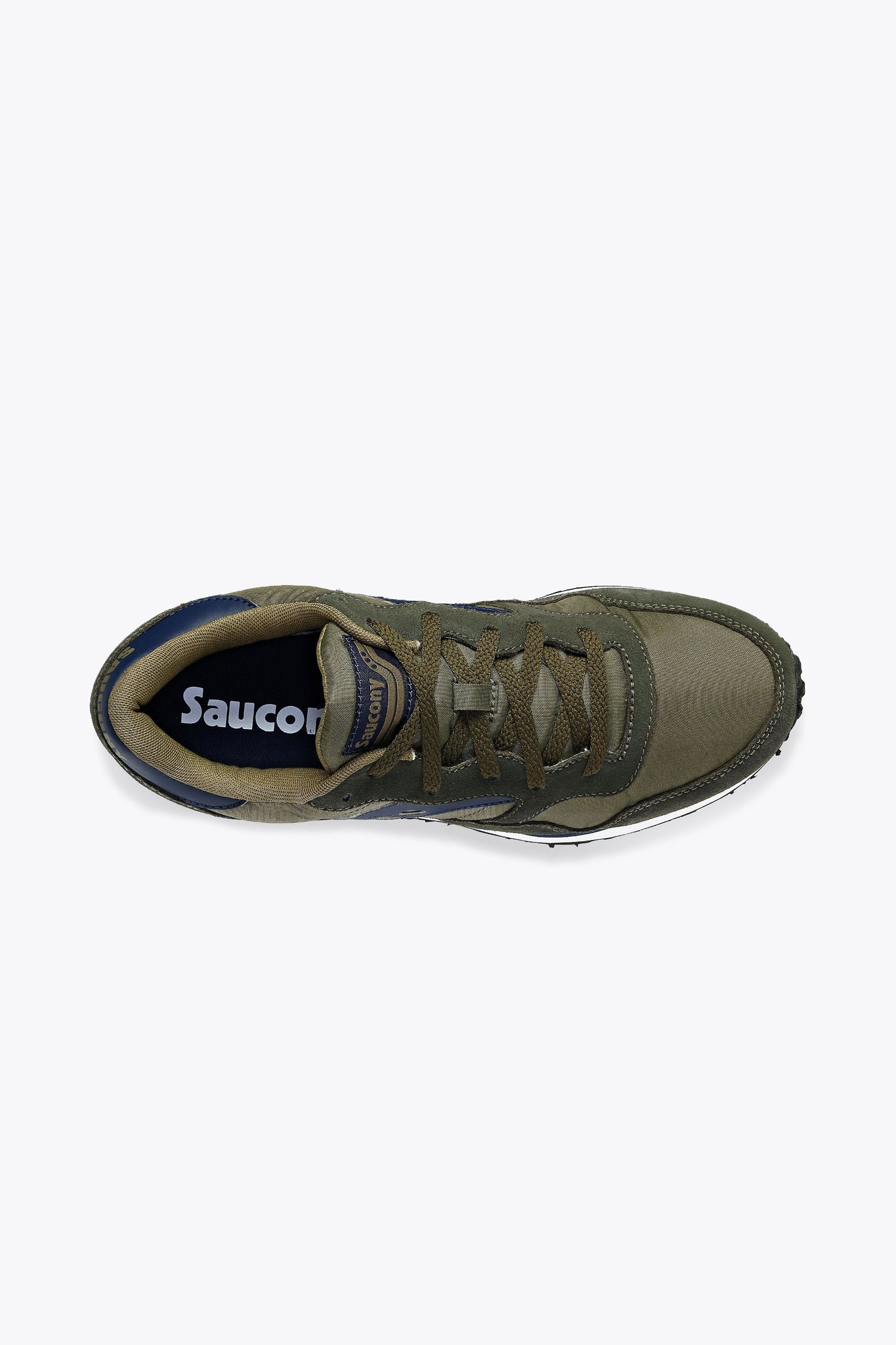 Saucony Men's DXN Trainer in Green/Navy