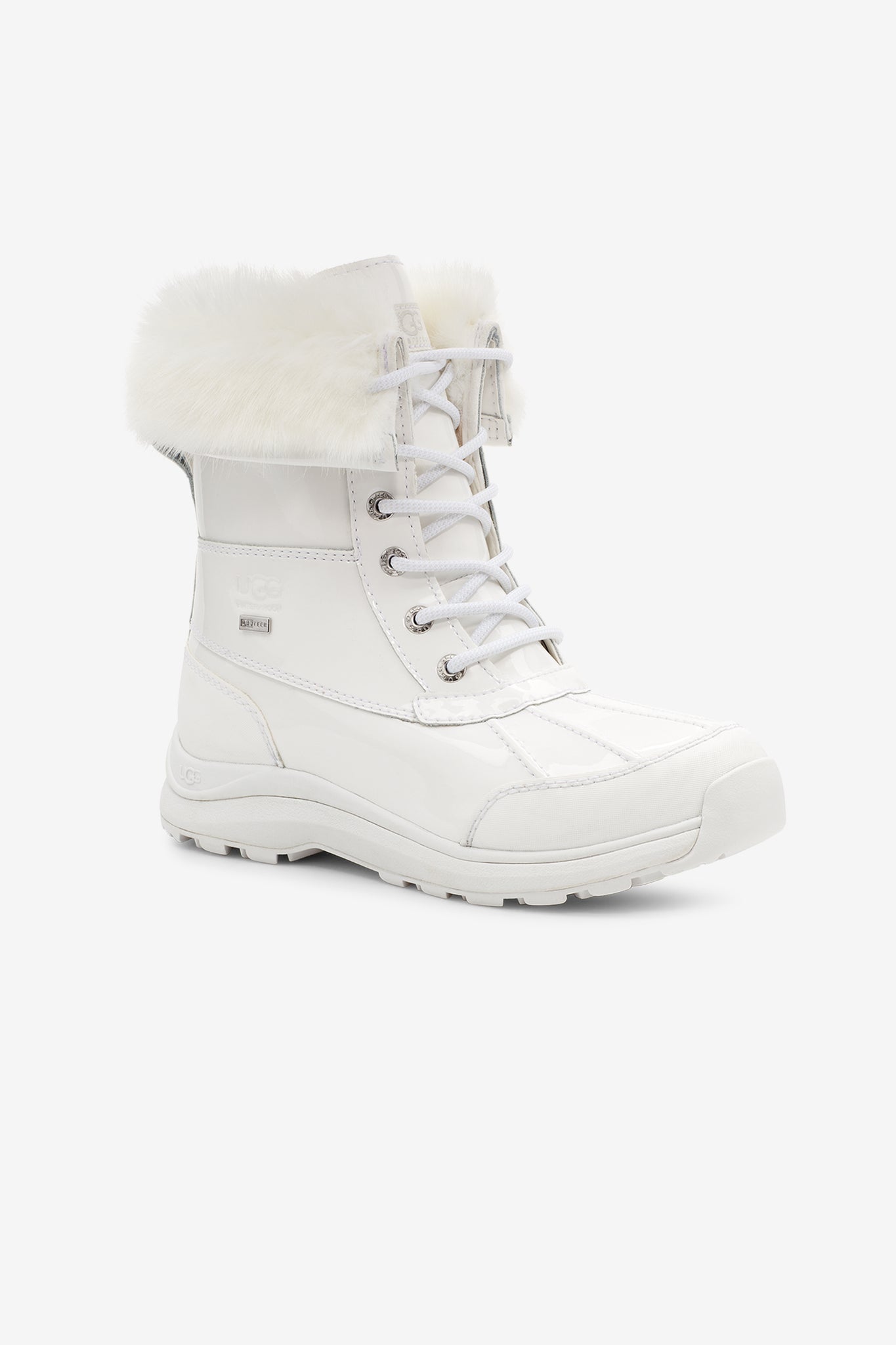 UGG Women's Adirondack Boot III Patent in White