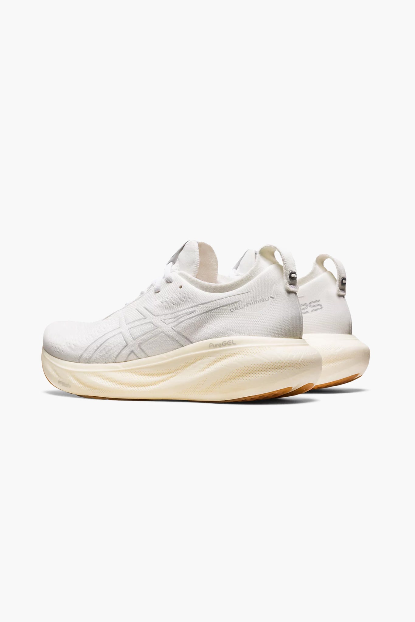 ASICS Women's Gel Nimbus 25 in White/White