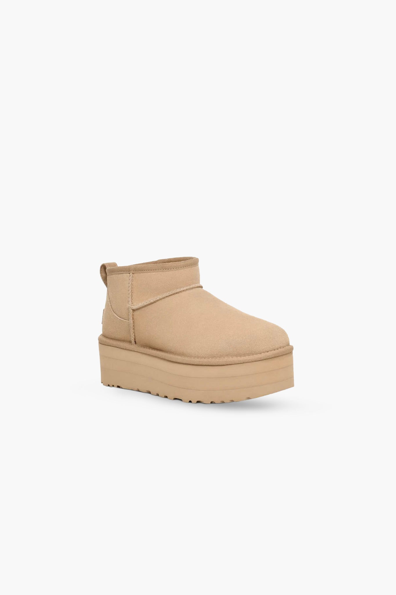 UGG Women's Classic Ultra Mini Platform in Mustard Seed