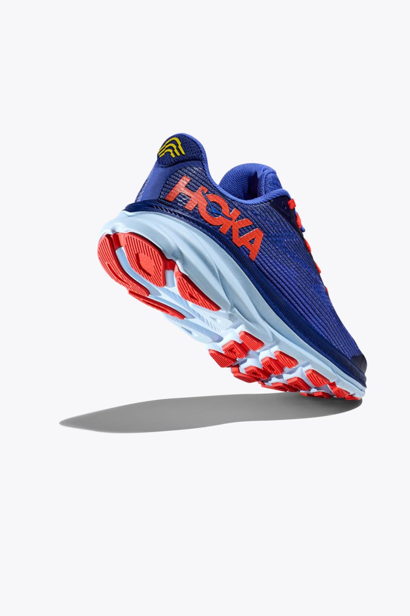 Hoka Kid's Clifton 9 in Bellwether Blue/Dazzling Blue