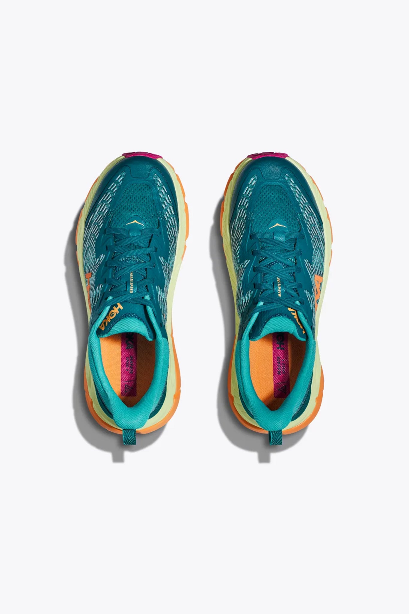 HOKA Men's Mafate Speed 4 Sneaker in Deep Lake/Ceramic