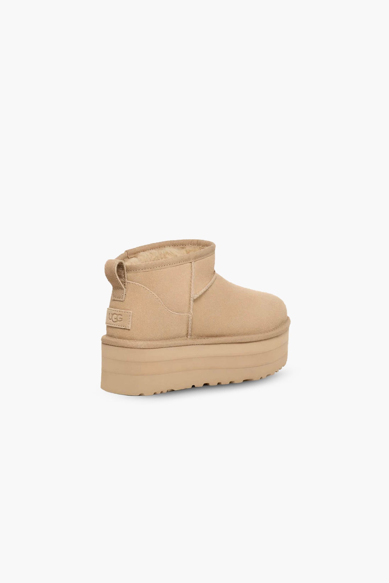 UGG Women's Classic Ultra Mini Platform in Mustard Seed
