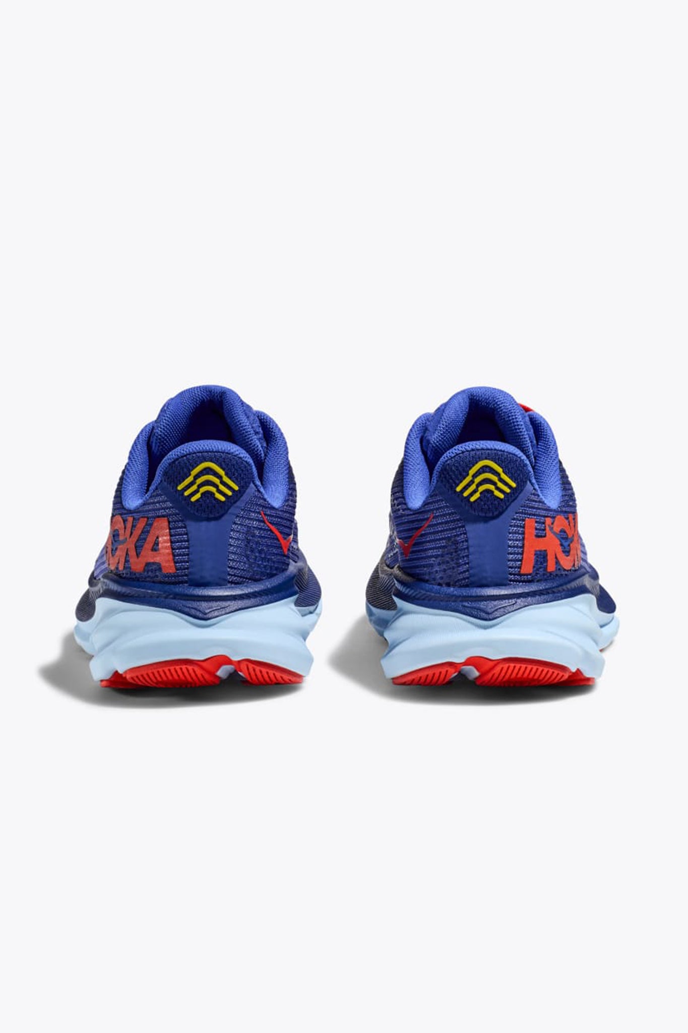 Hoka Kid's Clifton 9 in Bellwether Blue/Dazzling Blue