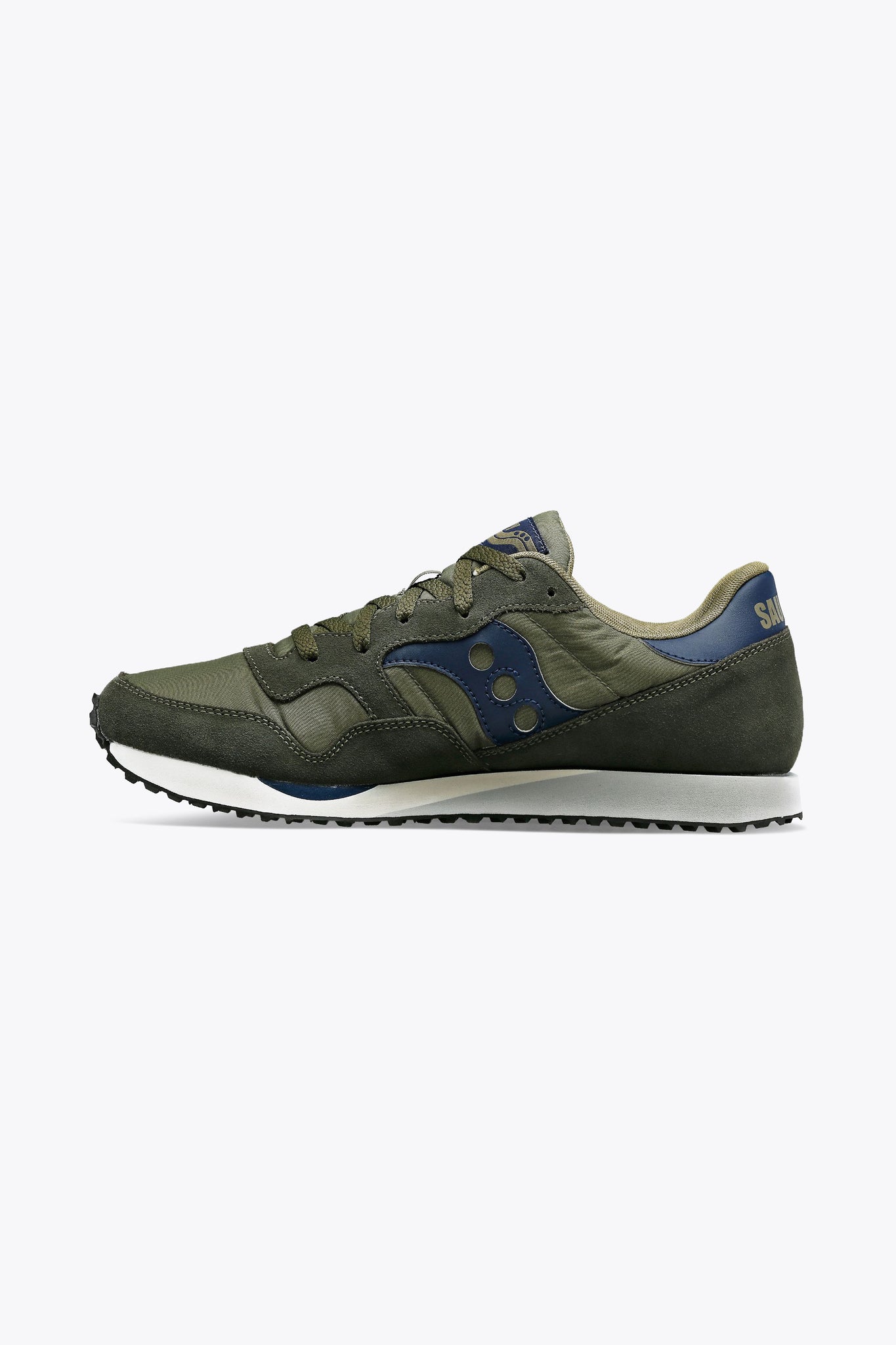 Saucony Men's DXN Trainer in Green/Navy