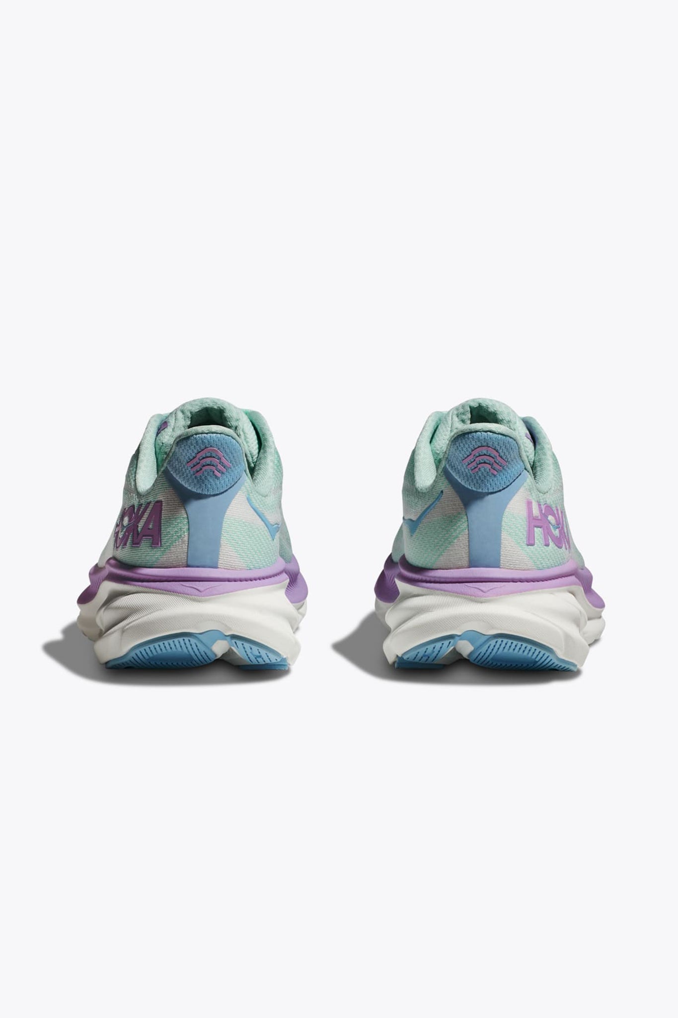 HOKA Women's Clifton 9 in Sunlit Ocean/Lilac Mist