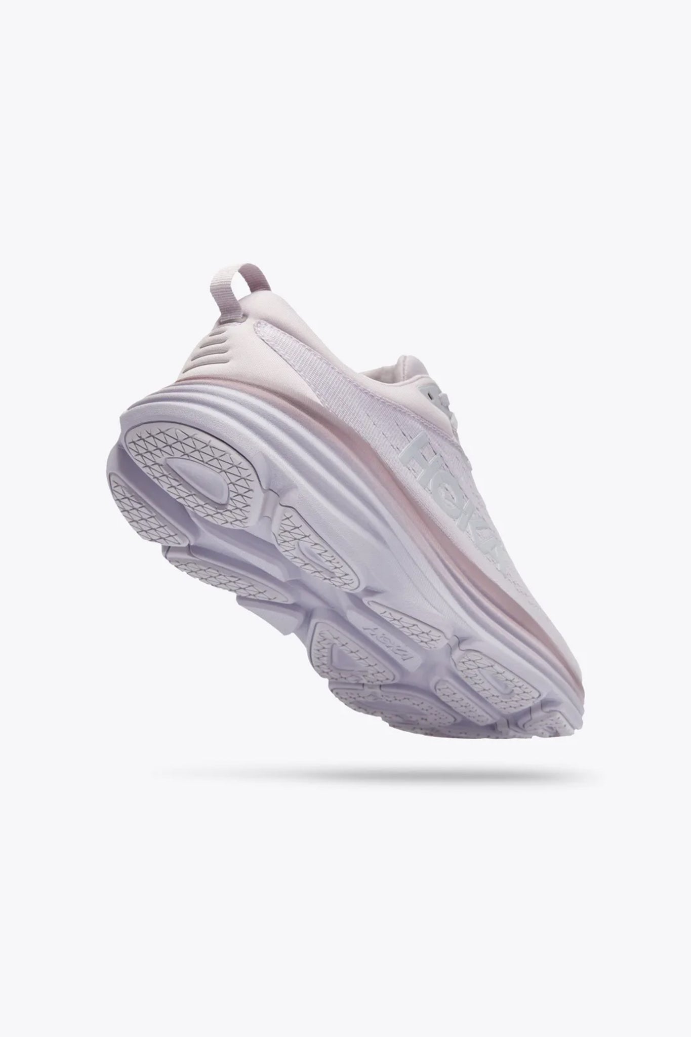 Hoka Women's Bondi 8 in Lilac Marble/Elderberry