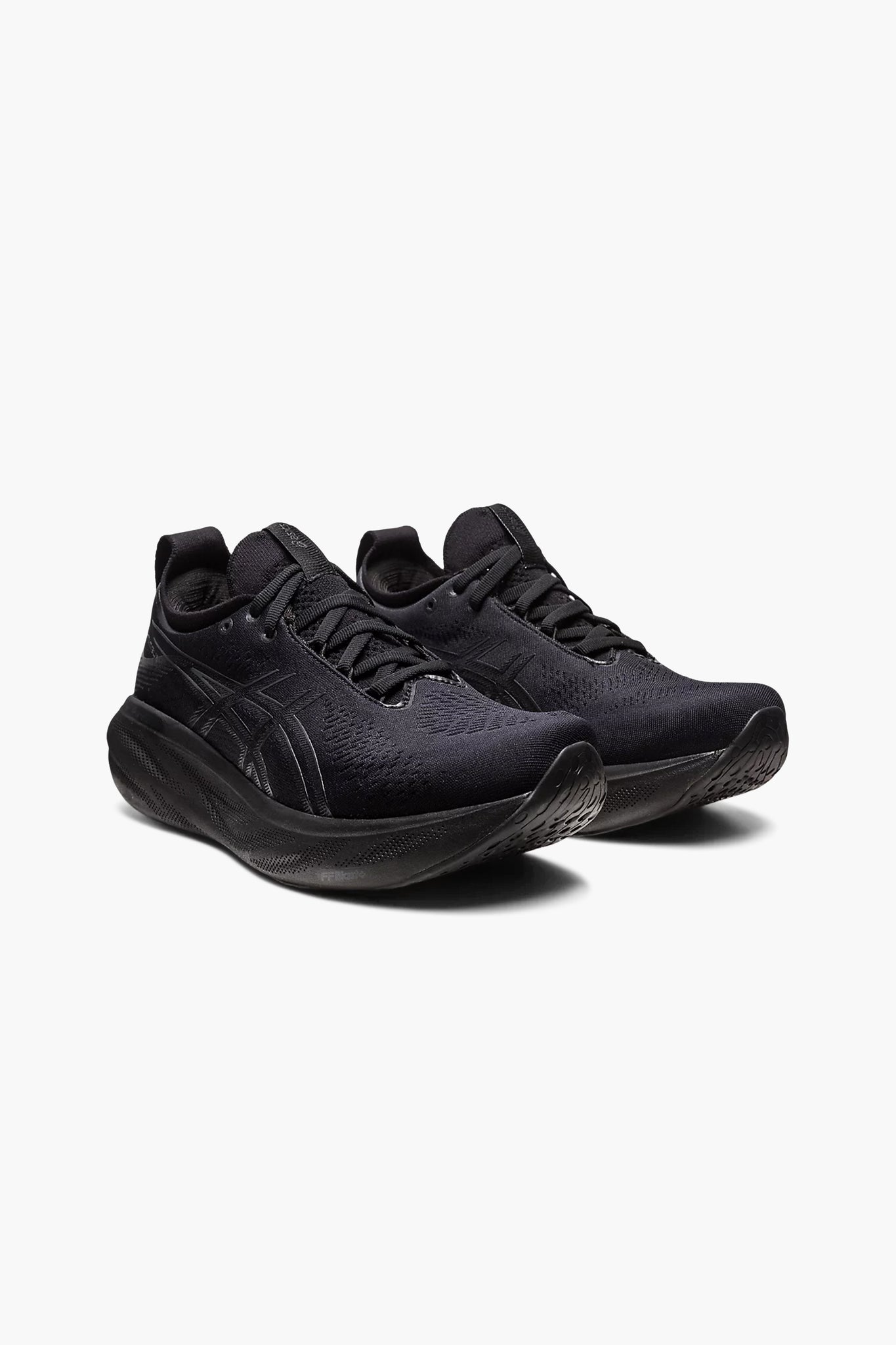 ASICS Women's Gel Nimbus 25 in Black/Graphite Grey