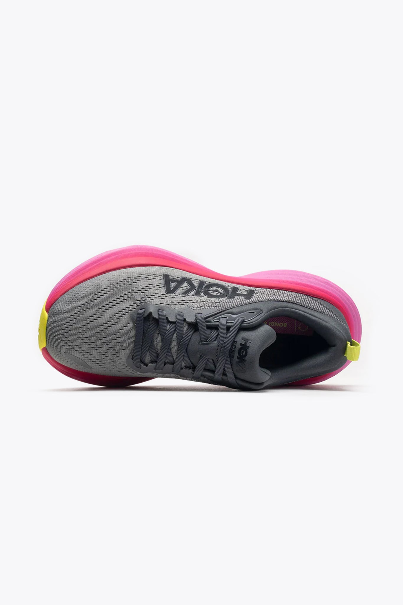 Hoka Women's Bondi 8 in Castlerock/Strawberry