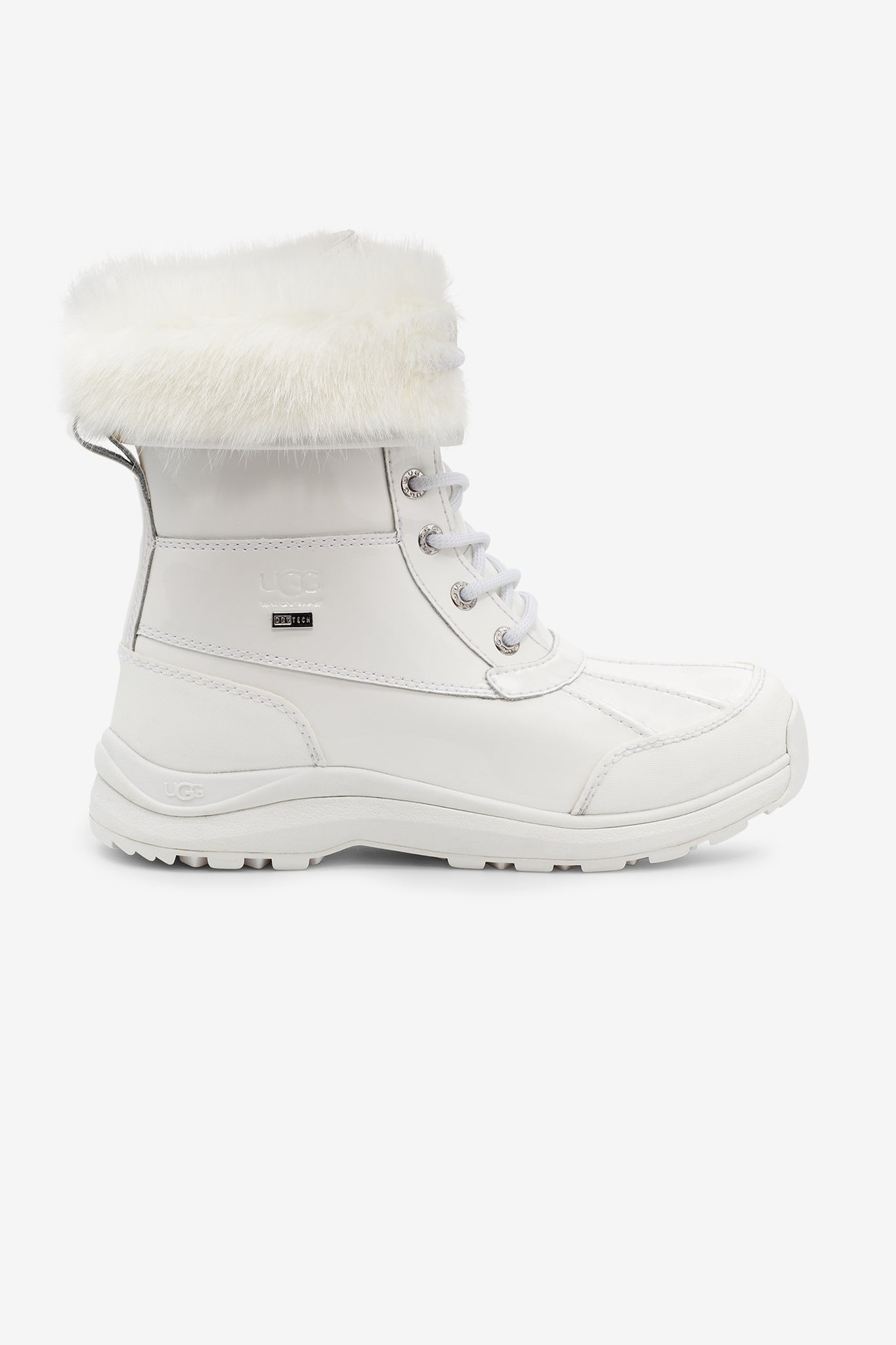 UGG Women's Adirondack Boot III Patent in White