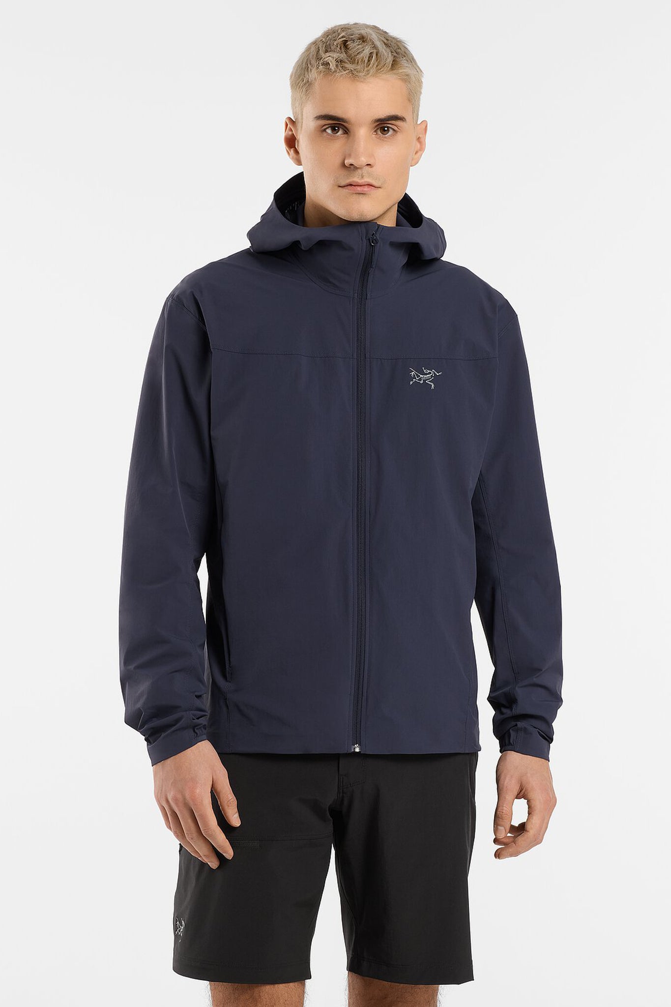 Arc'teryx Men's Gamma Lightweight Hoody in Black Sapphire