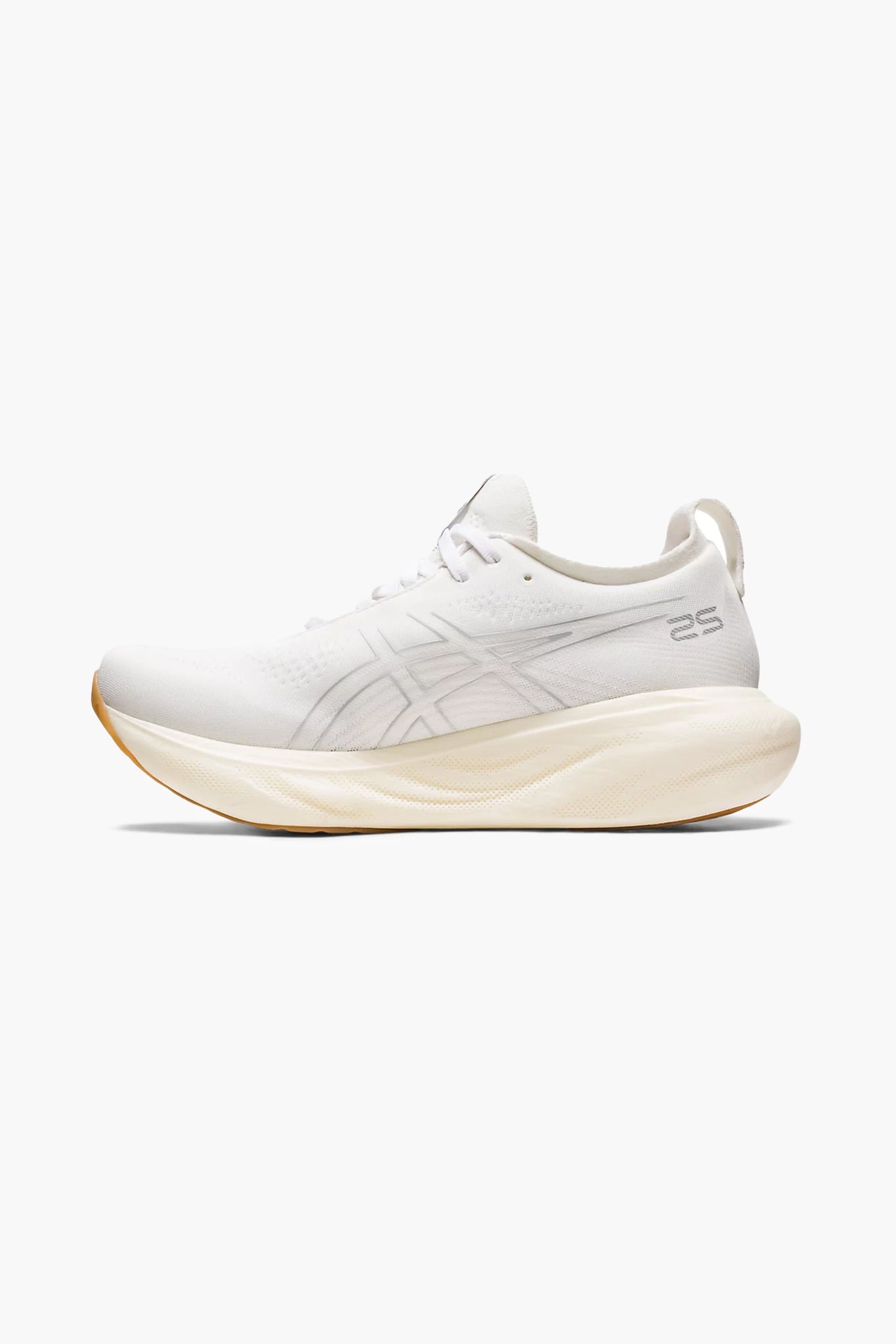 ASICS Women's Gel Nimbus 25 in White/White