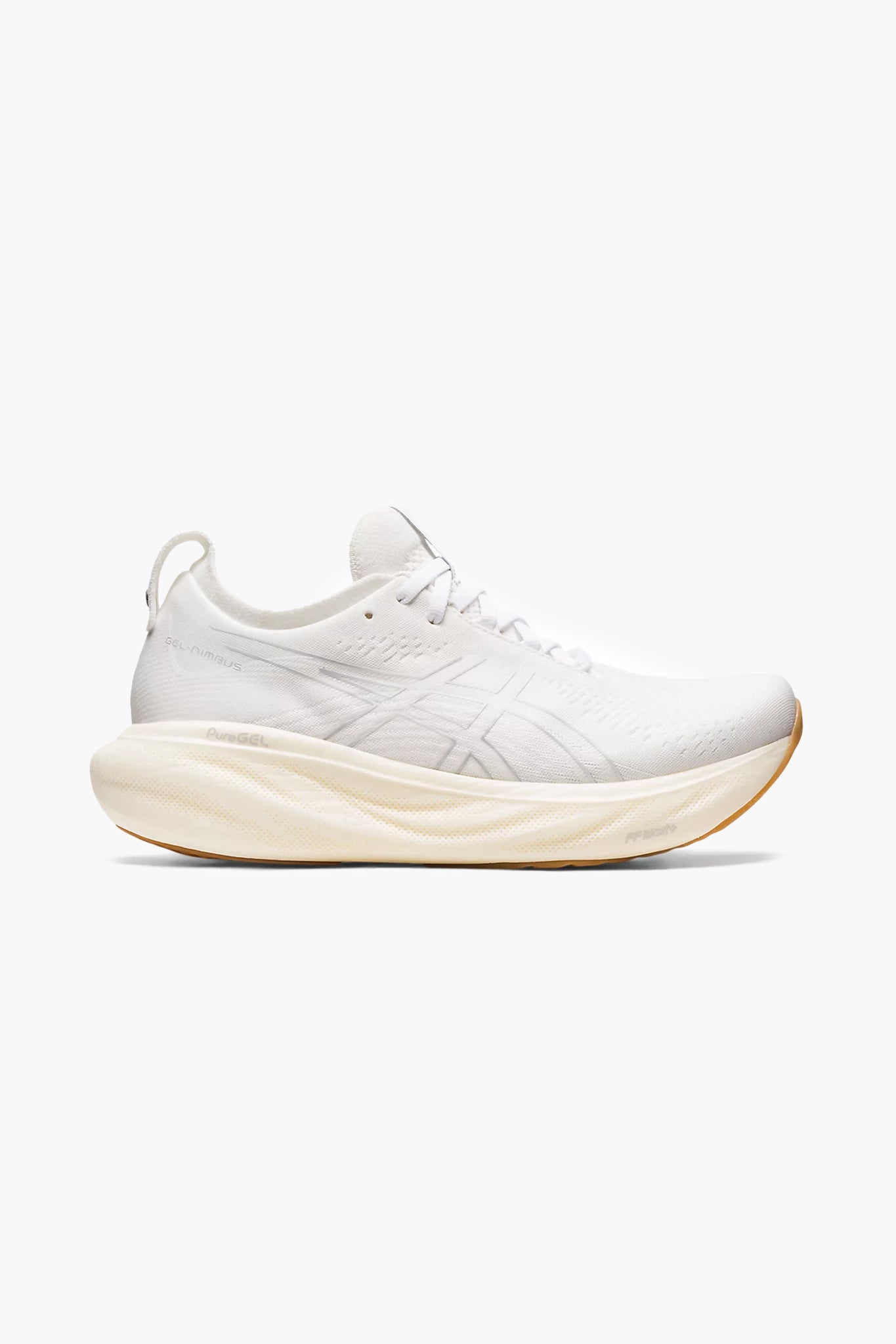 ASICS Women's Gel Nimbus 25 in White/White