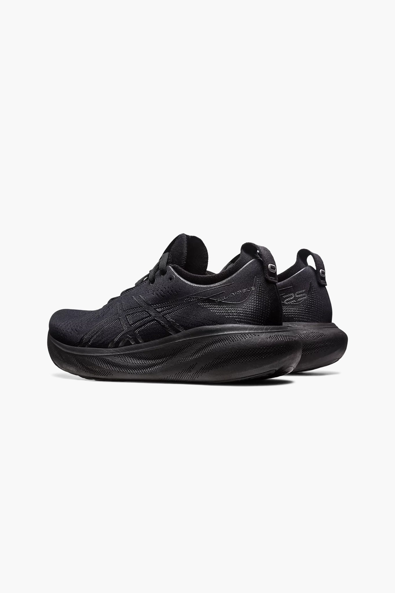 ASICS Women's Gel Nimbus 25 in Black/Graphite Grey
