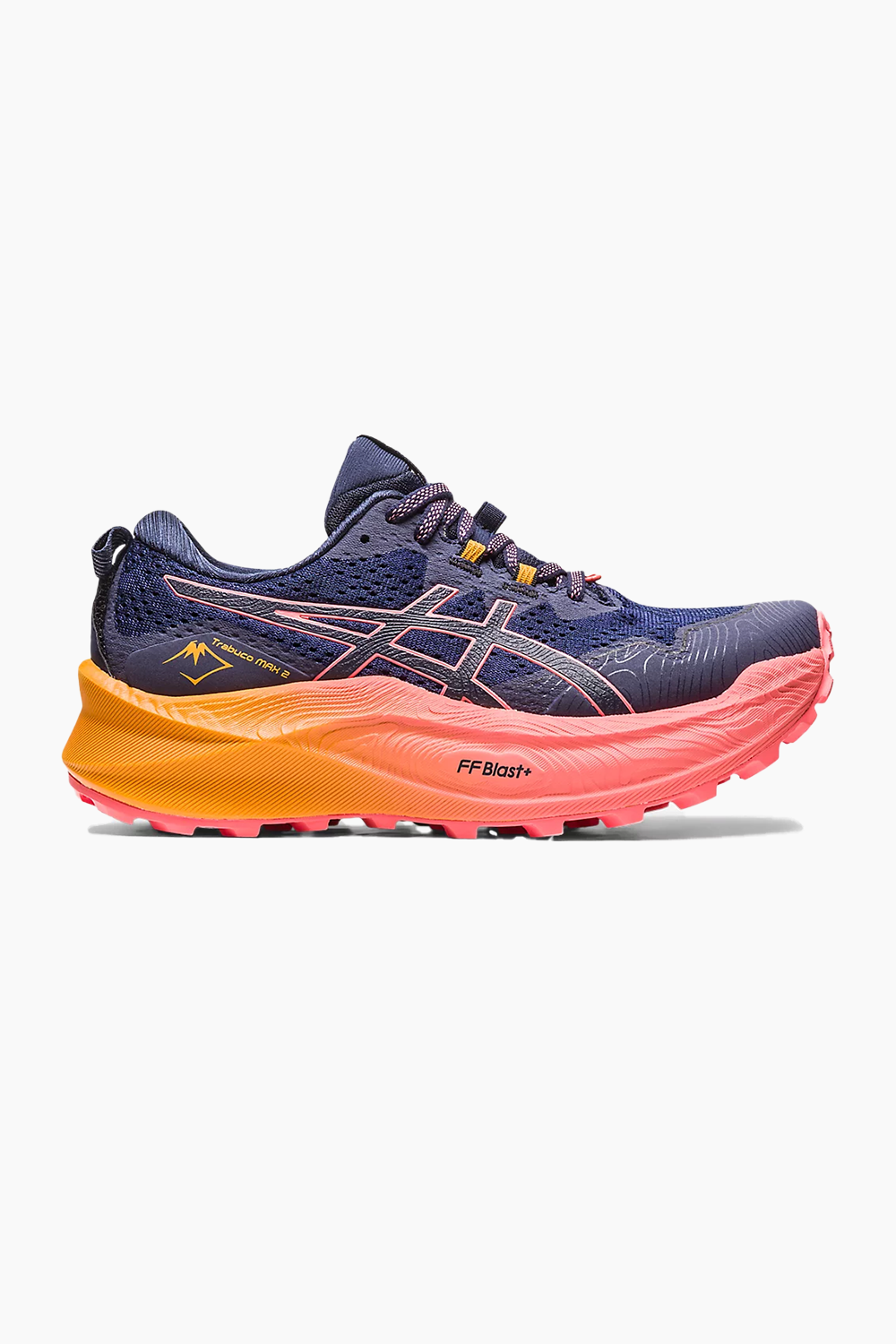 ASICS Women's Trabuco Max 2 in Midnight/Papaya