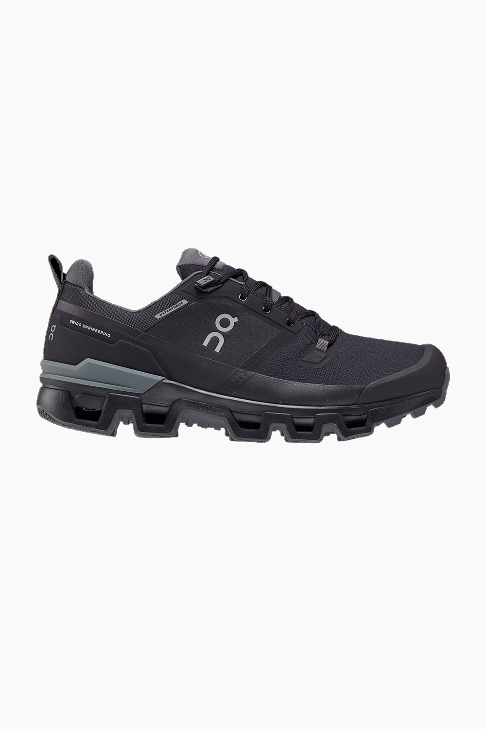 ON Men's Cloudwander Waterproof in Black/Eclipse