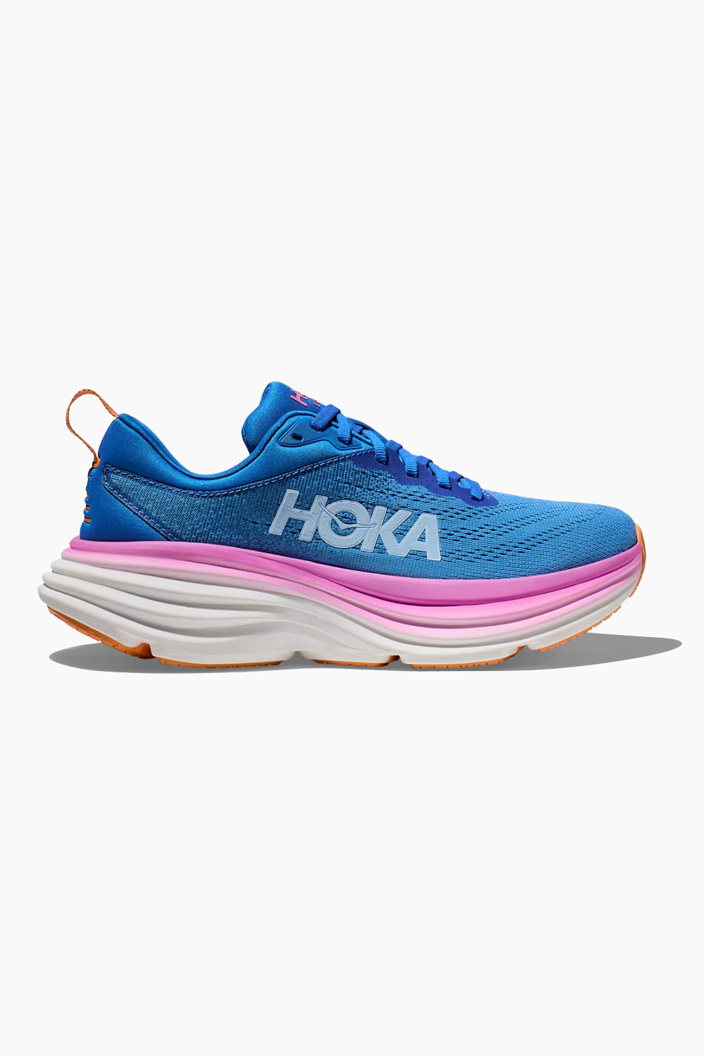 Hoka Women's Bondi 8 in Coastal Sky/All Aboard