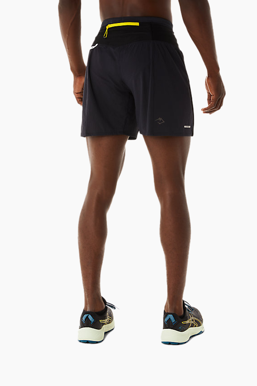 ASICS Men's Fujitrail Shorts in Black