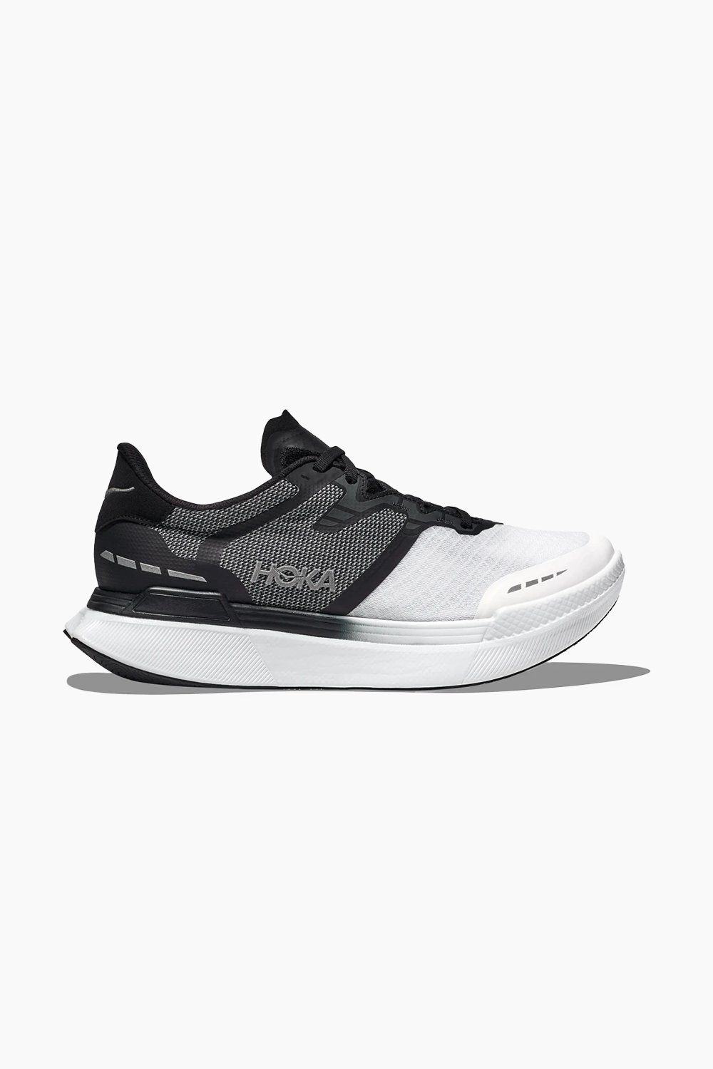 Hoka All Gender Transport X in Black/White