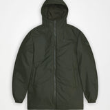Rains Lohja Long Insulated Jacket – 03 Green
