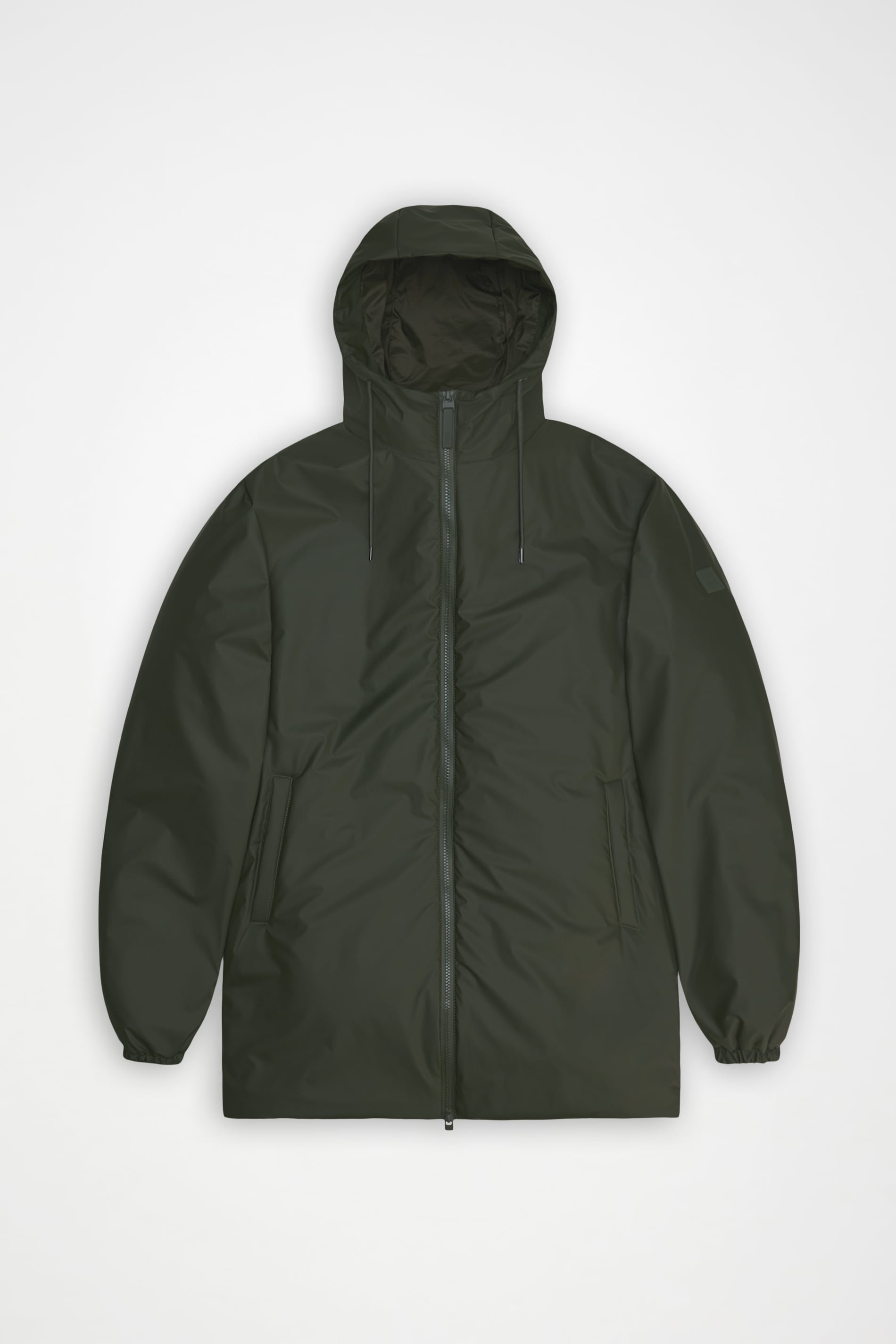 Rains Lohja Long Insulated Jacket – 03 Green