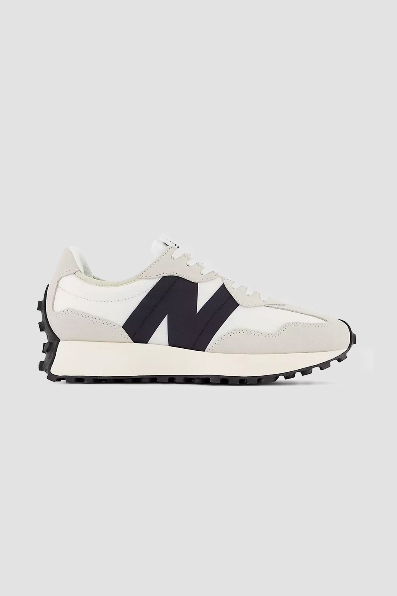 New Balance Women's 927 Sneaker in Sea Salt with White and Black