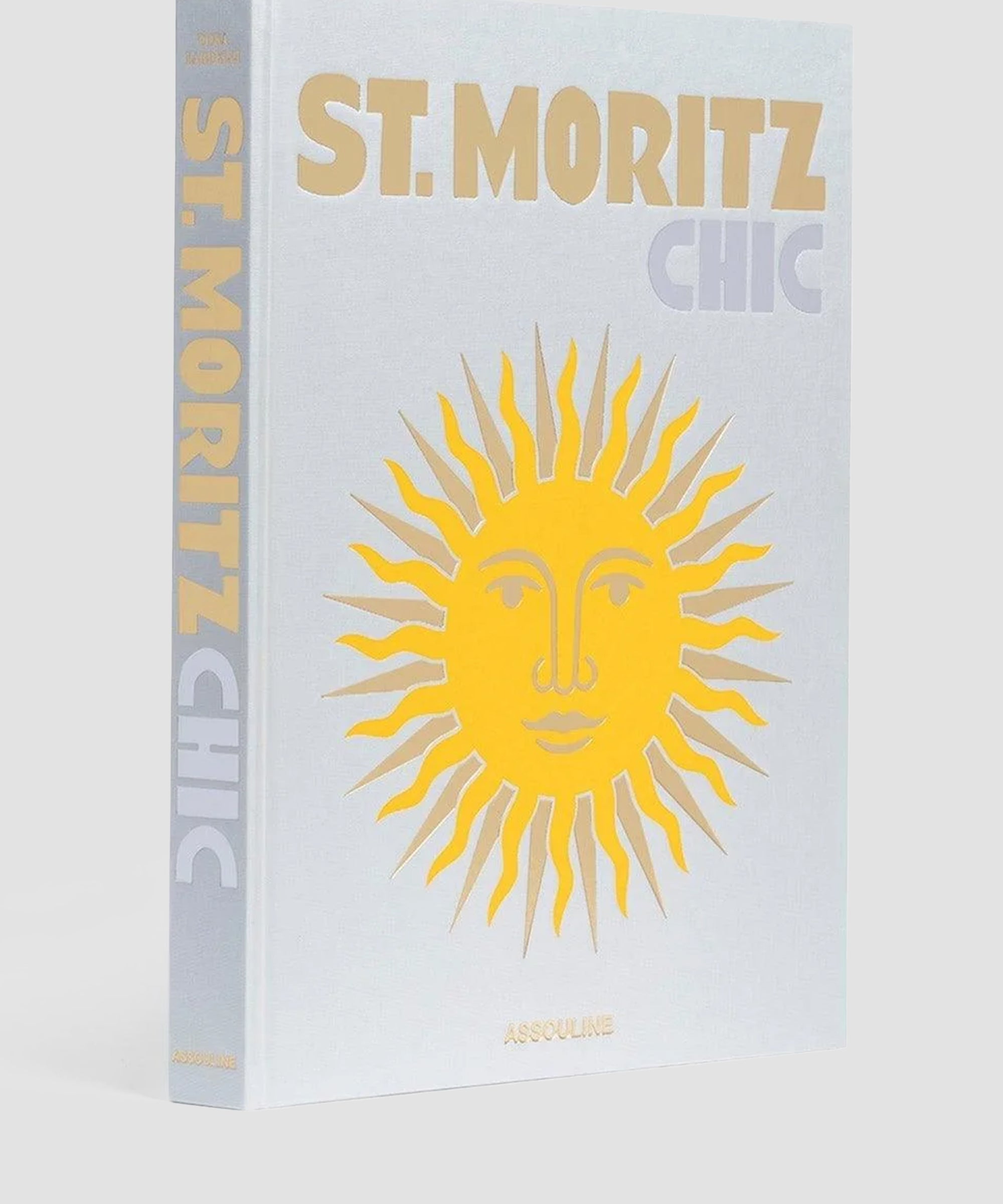 ASSOULINE St. Moritz Chic Hardcover Book by Dora Lardelli