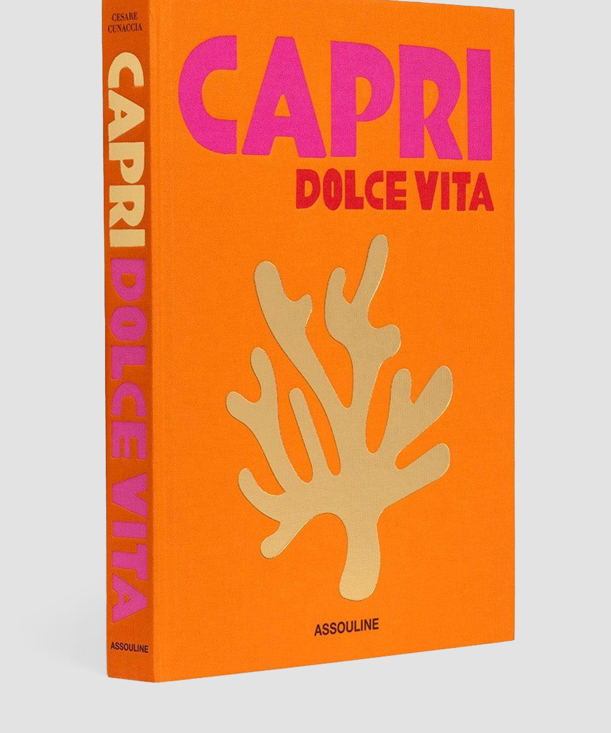 ASSOULINE Capri Dolce Vita Hardcover Book by Cesare Cunaccia