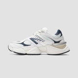 New Balance Unisex 9060 Sneaker in White/Navy