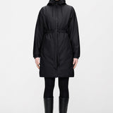 Rains Women's Lohja Long Insulated Curve Jacket