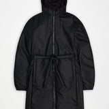 Rains Lohja Long Insulated Curve Jacket – 01 Black