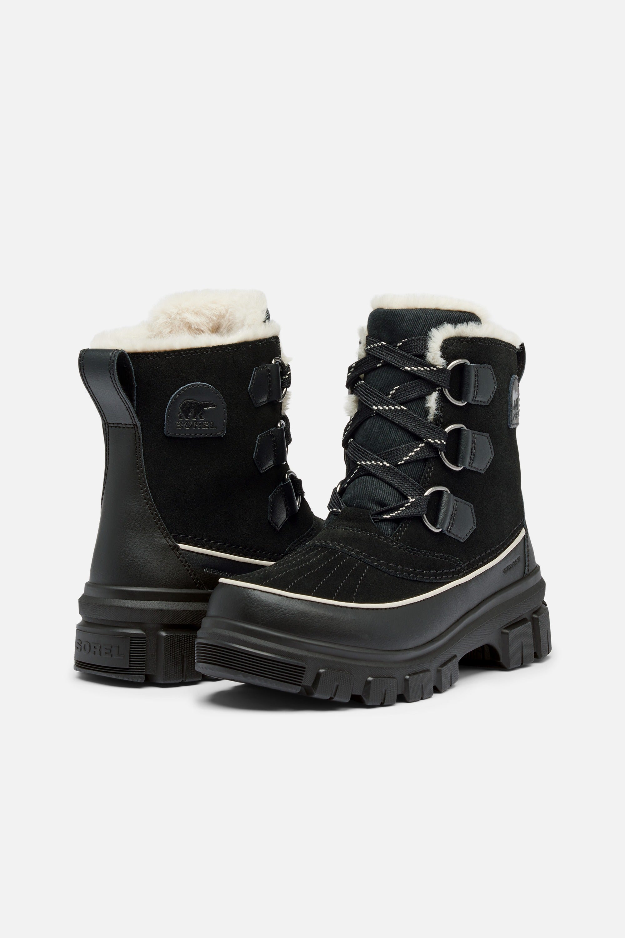 Tivoli V Waterproof Boot - Black, Fawn