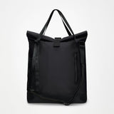 Rains Trail Rolltop Tote Bag – 01 Black