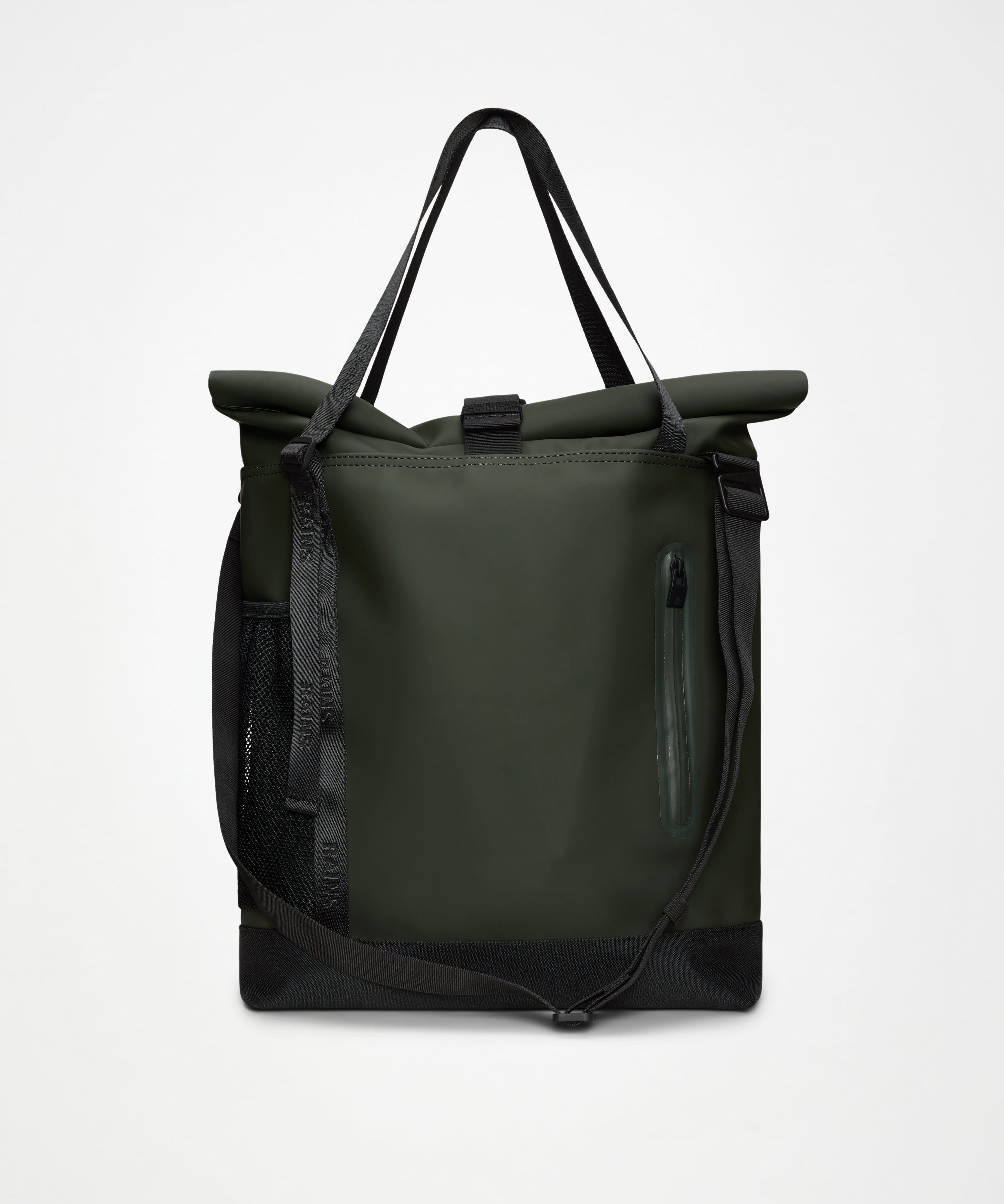 Rains Trail Rolltop Tote Bag – 03 Green