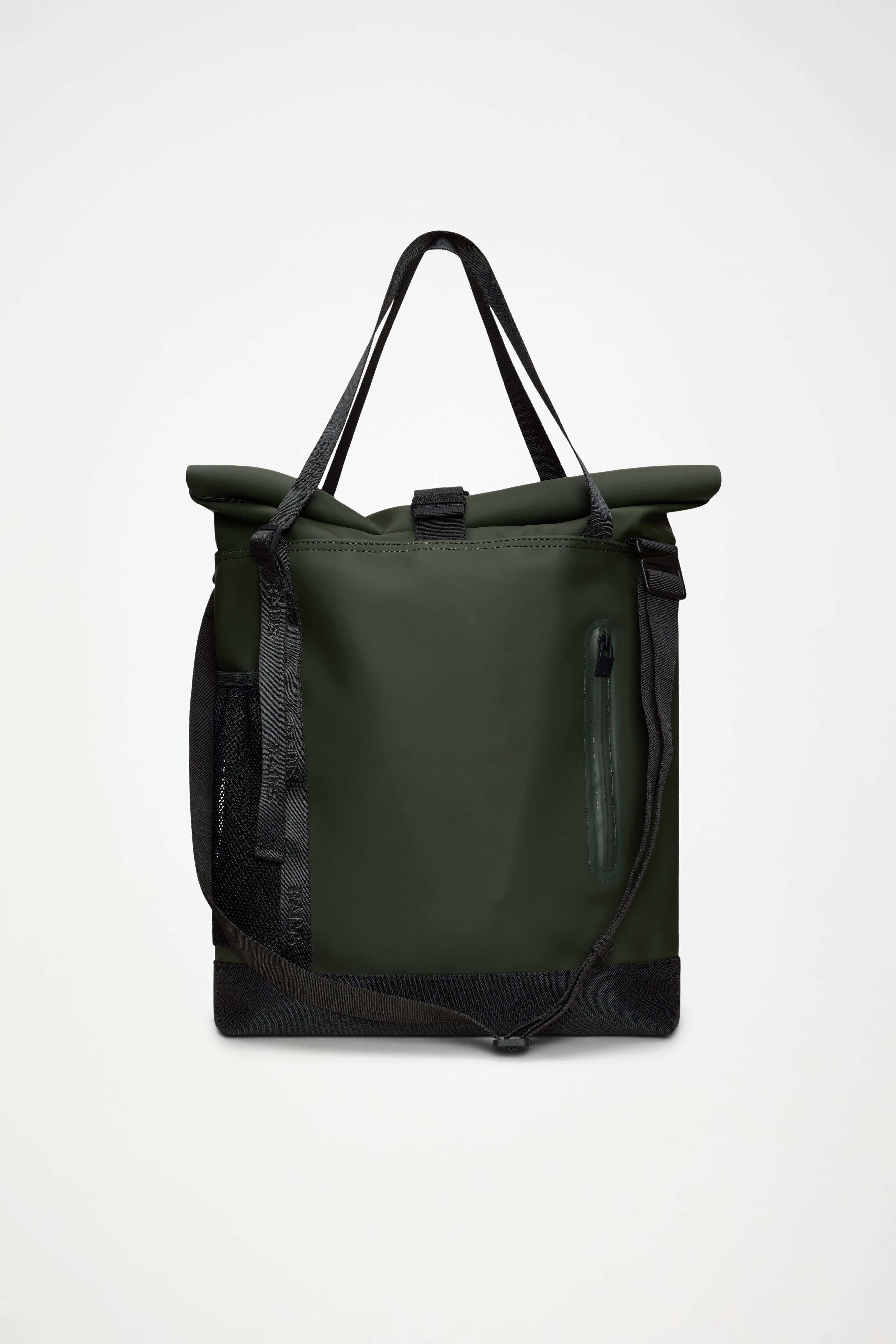 Rains Trail Rolltop Tote Bag – 03 Green