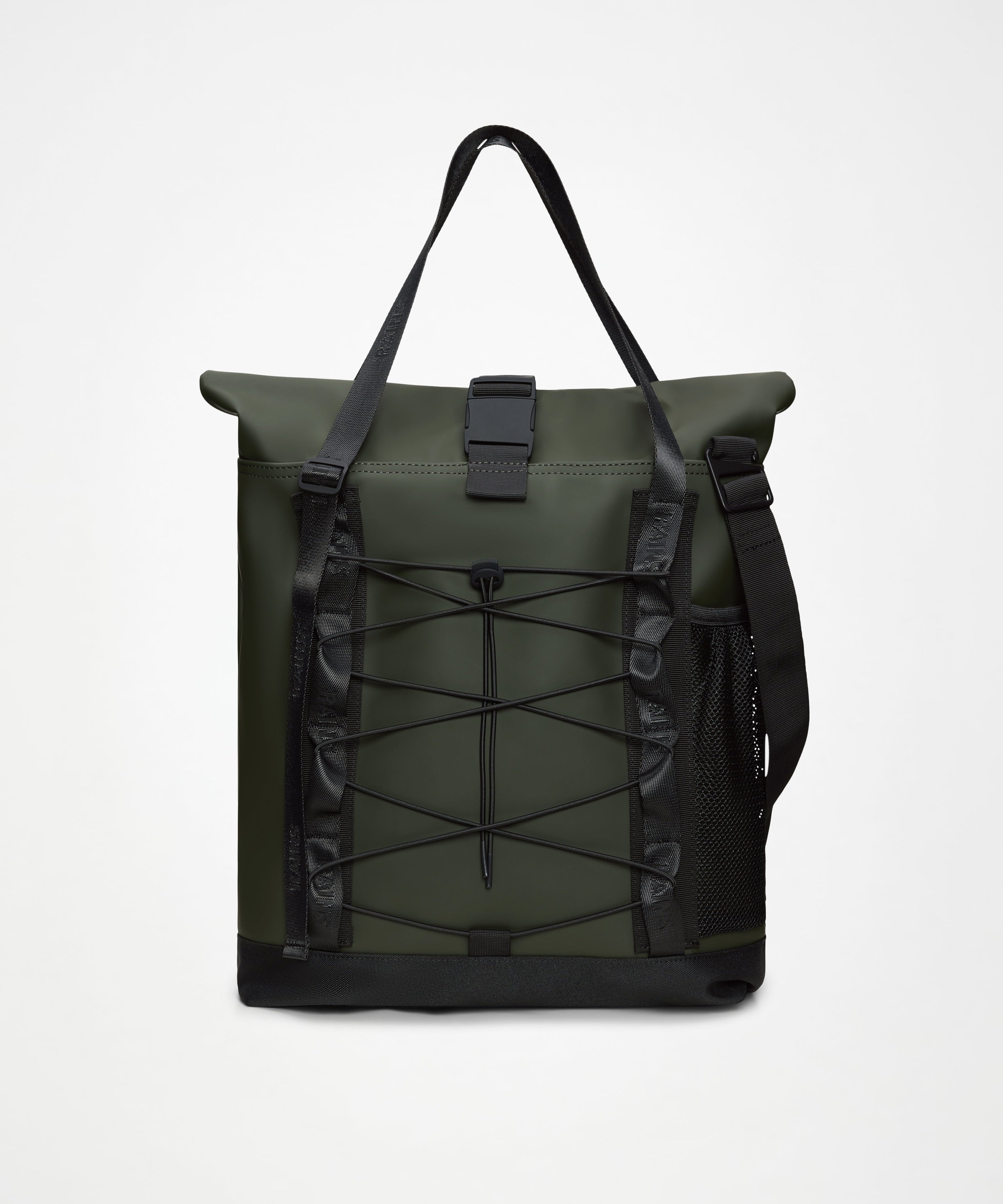 Rains Trail Rolltop Tote Bag – 03 Green