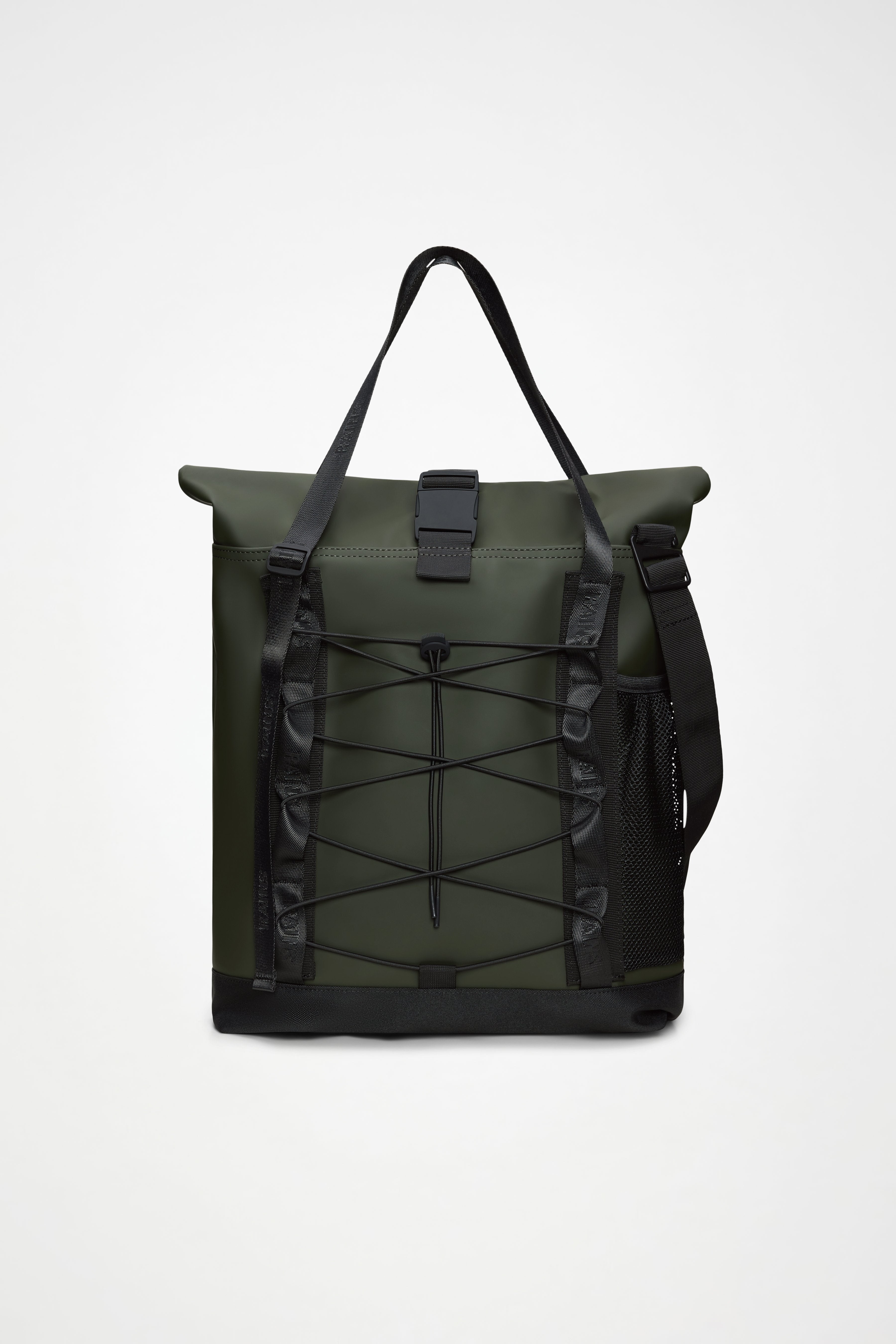 Rains Trail Rolltop Tote Bag – 03 Green