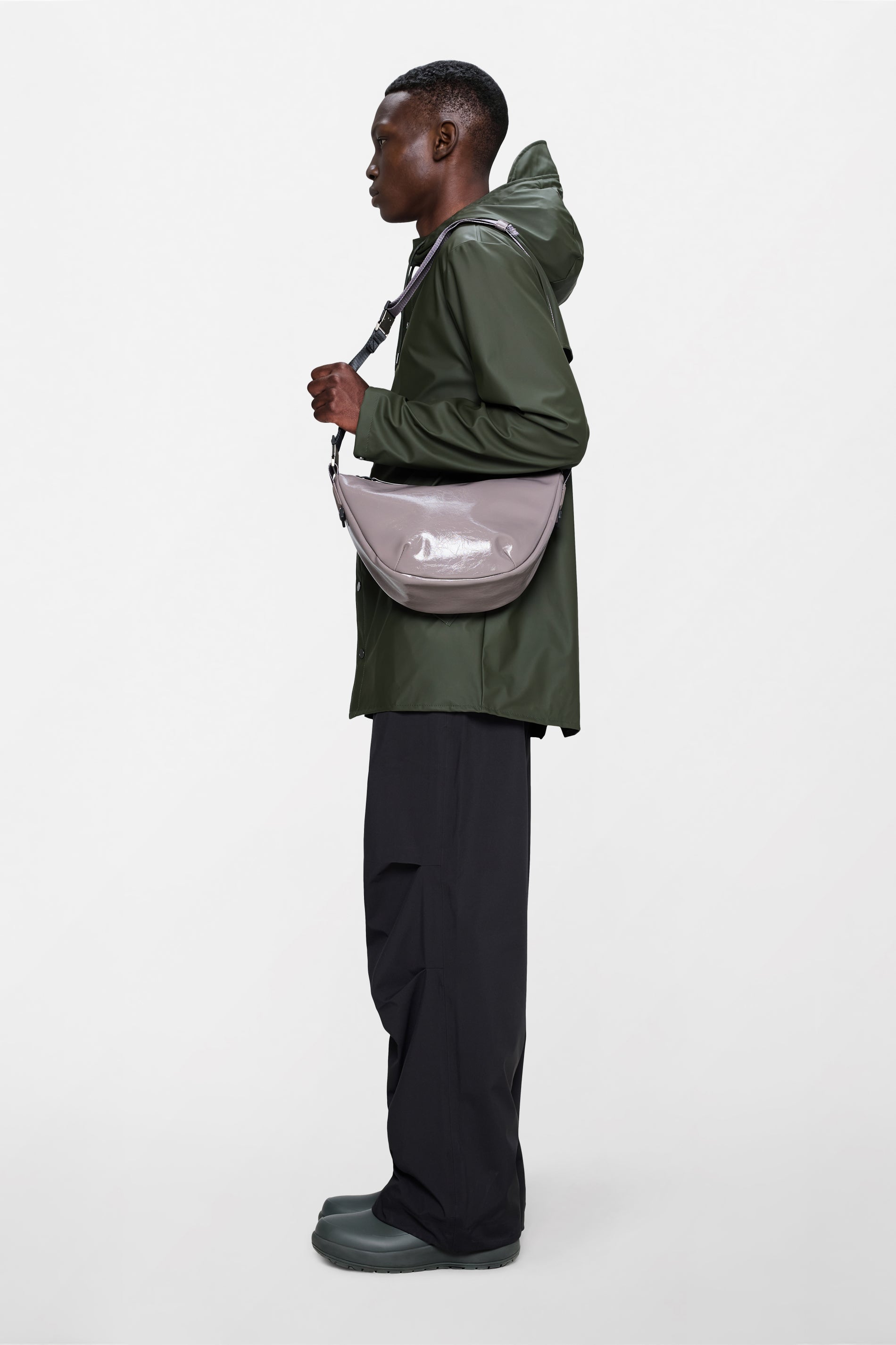 Rains Valera Shoulder Bag – 194 Cinder Glaze