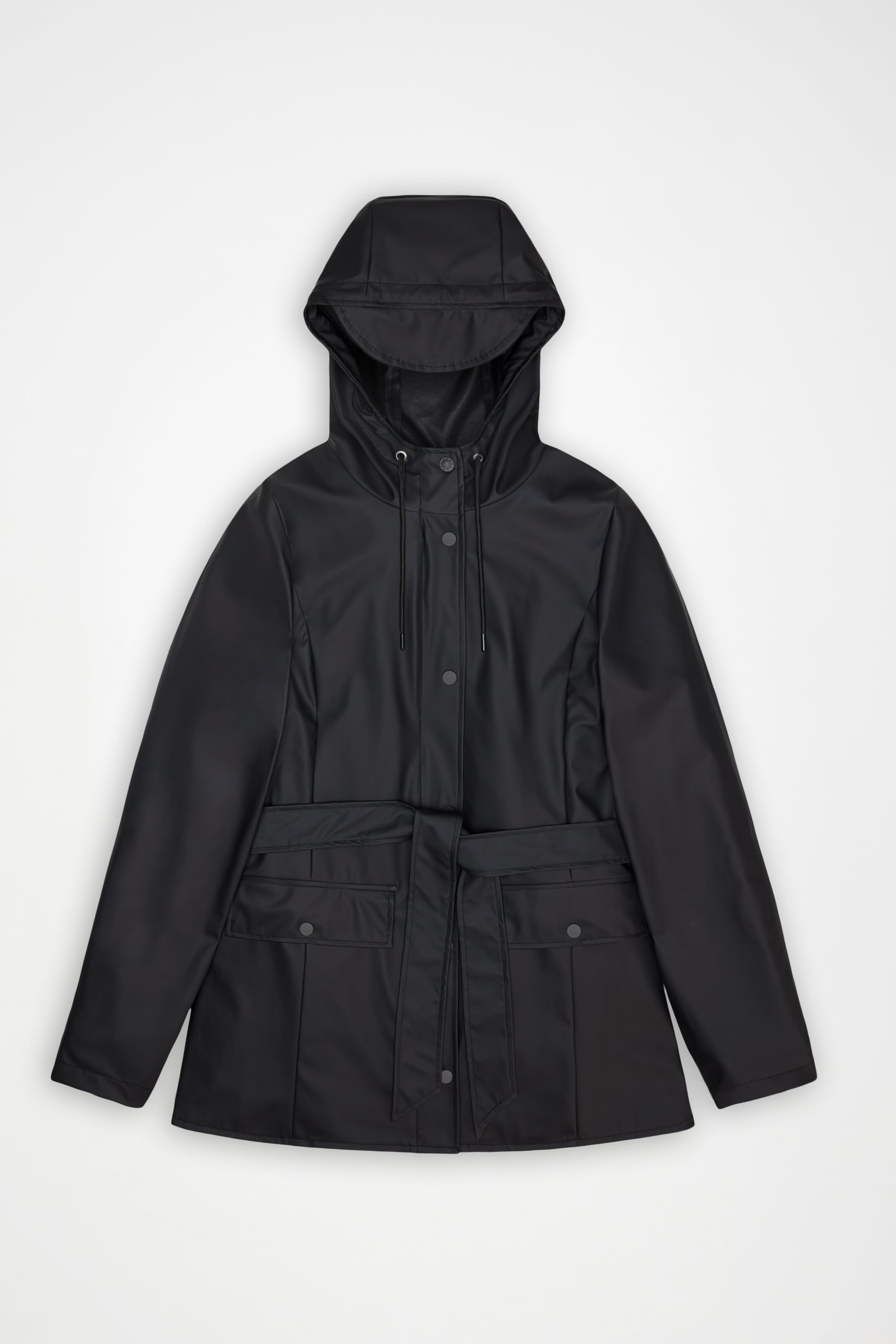 Rains Curve Jacket – 01 Black