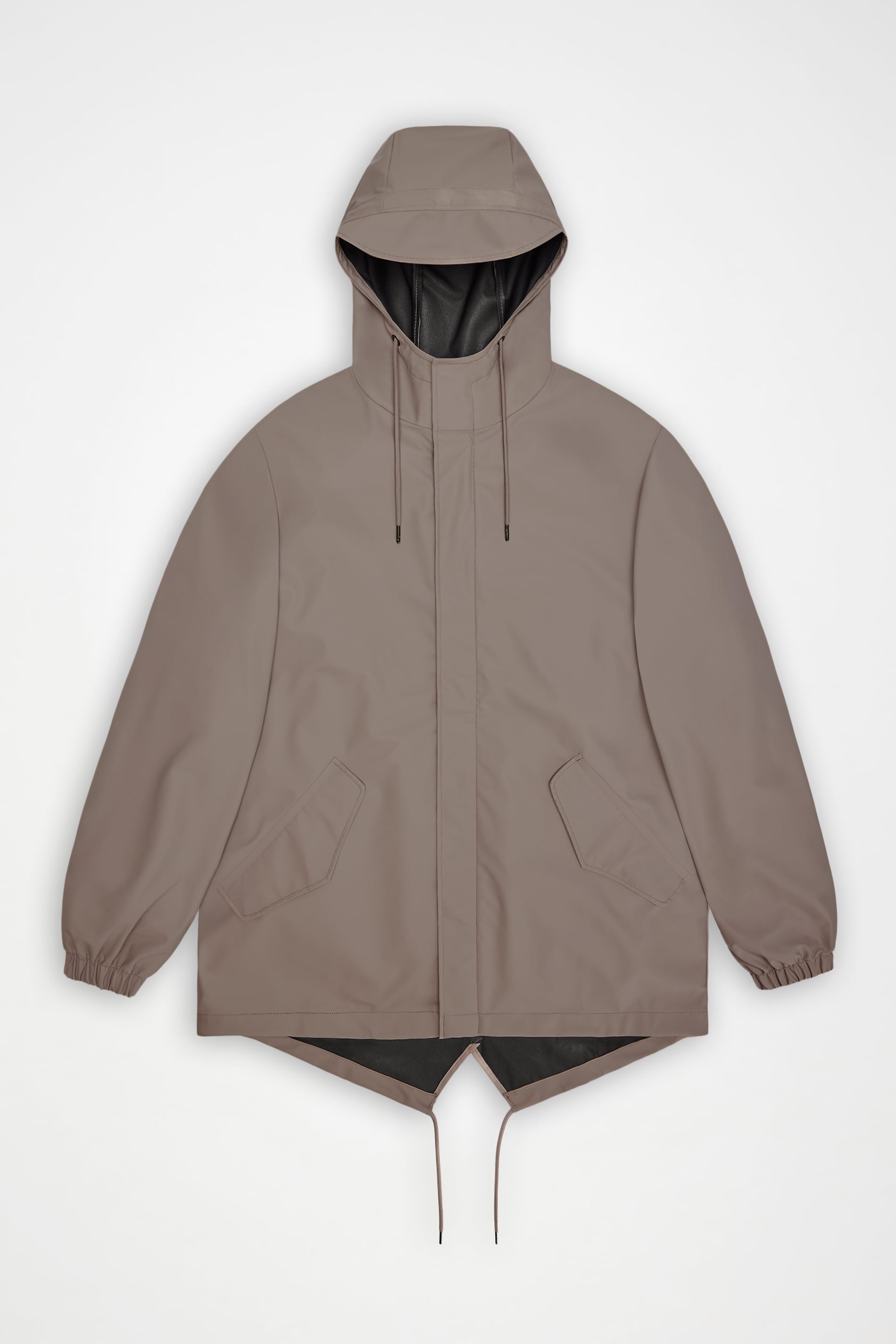 Rains Fishtail Jacket – 173 Cinder