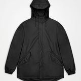 Rains Fishtail Jacket – 01 Black