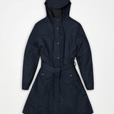 Rains Curve Long Jacket – 47 Navy
