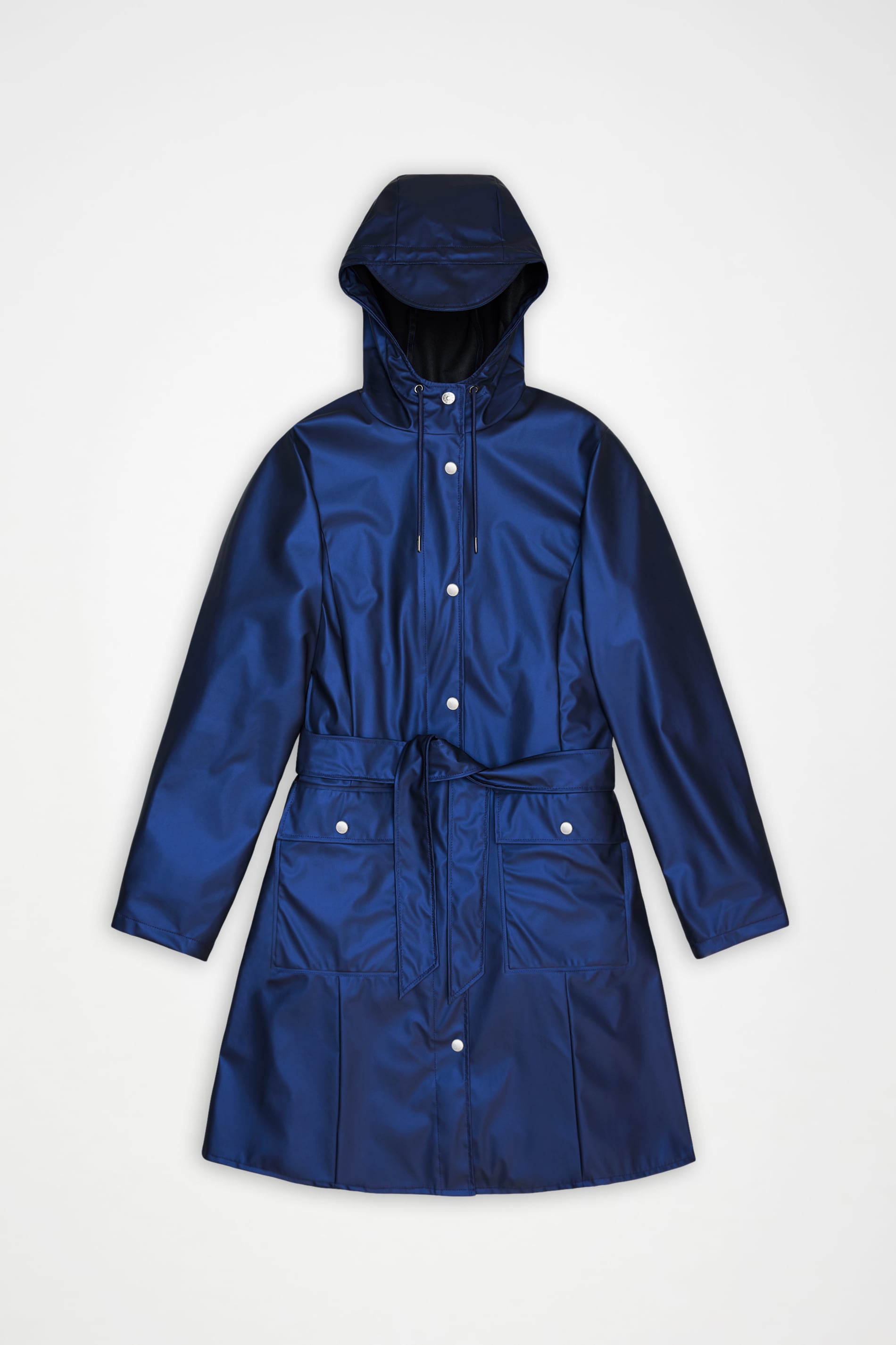 Rains Curve Long Jacket – 181 Lucid