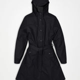 Rains Curve Long Jacket – 01 Black