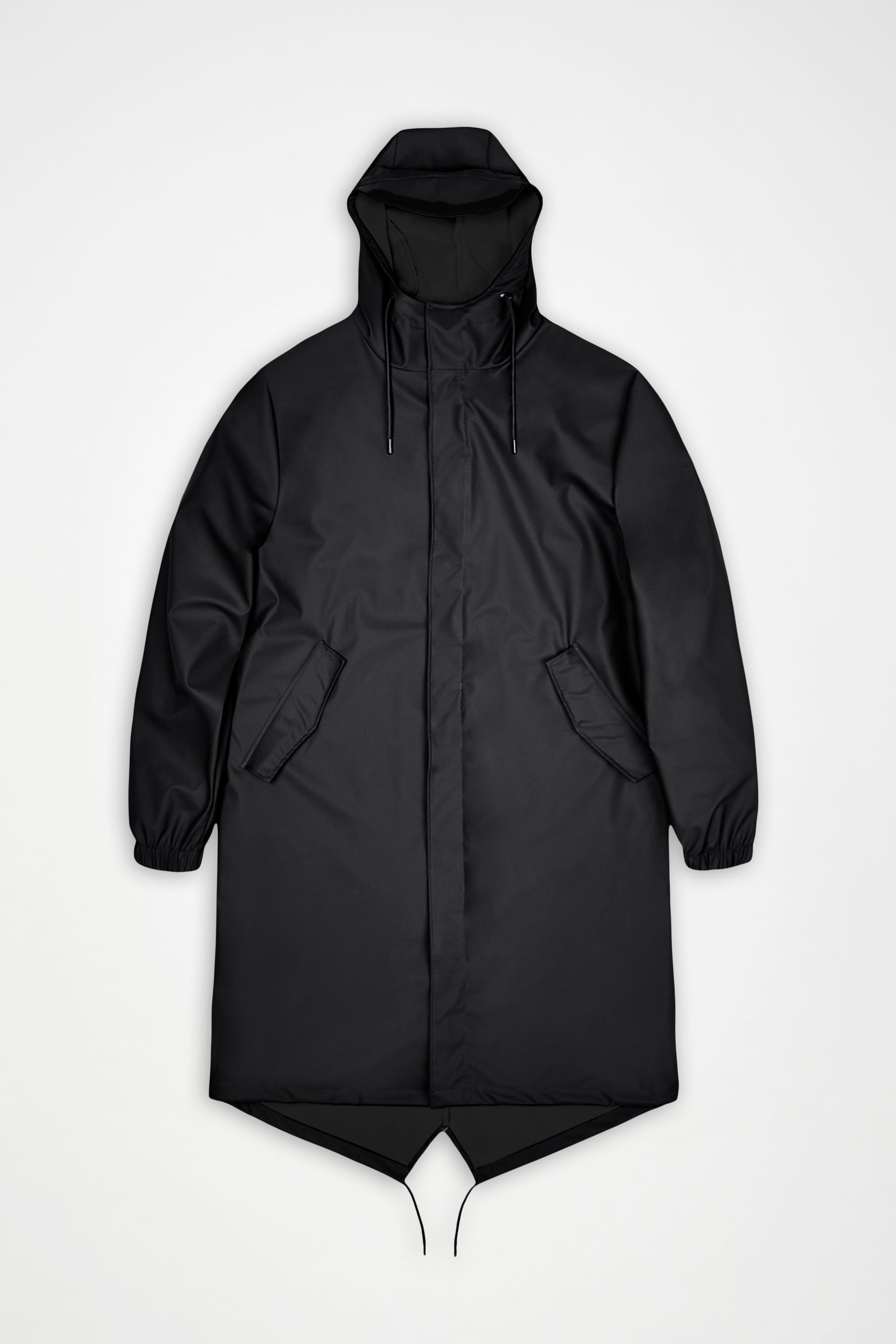 Rains Fishtail Parka – 01 Black