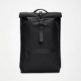 Rains Rolltop Rucksack – 01 Black