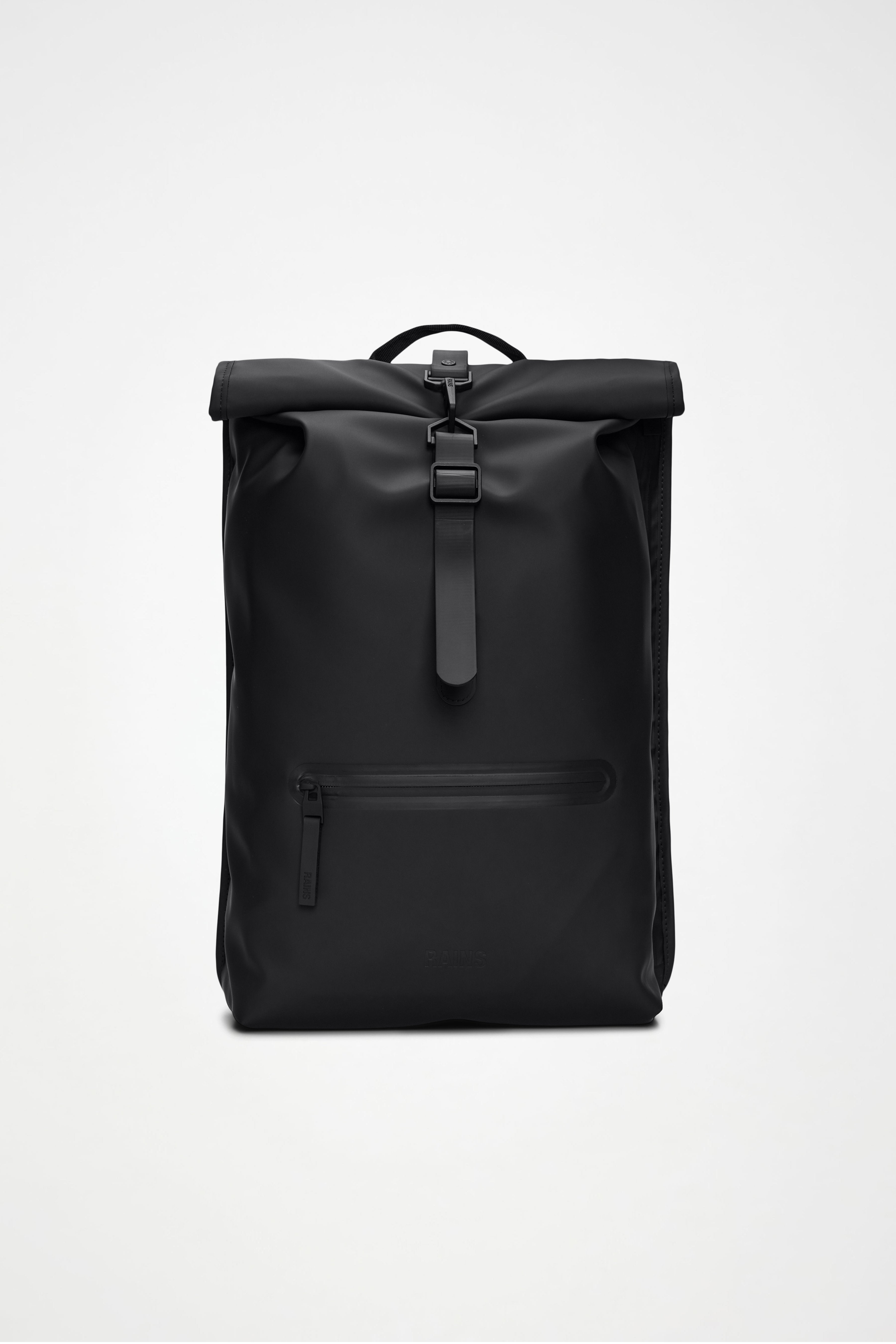 Rains Rolltop Rucksack – 01 Black