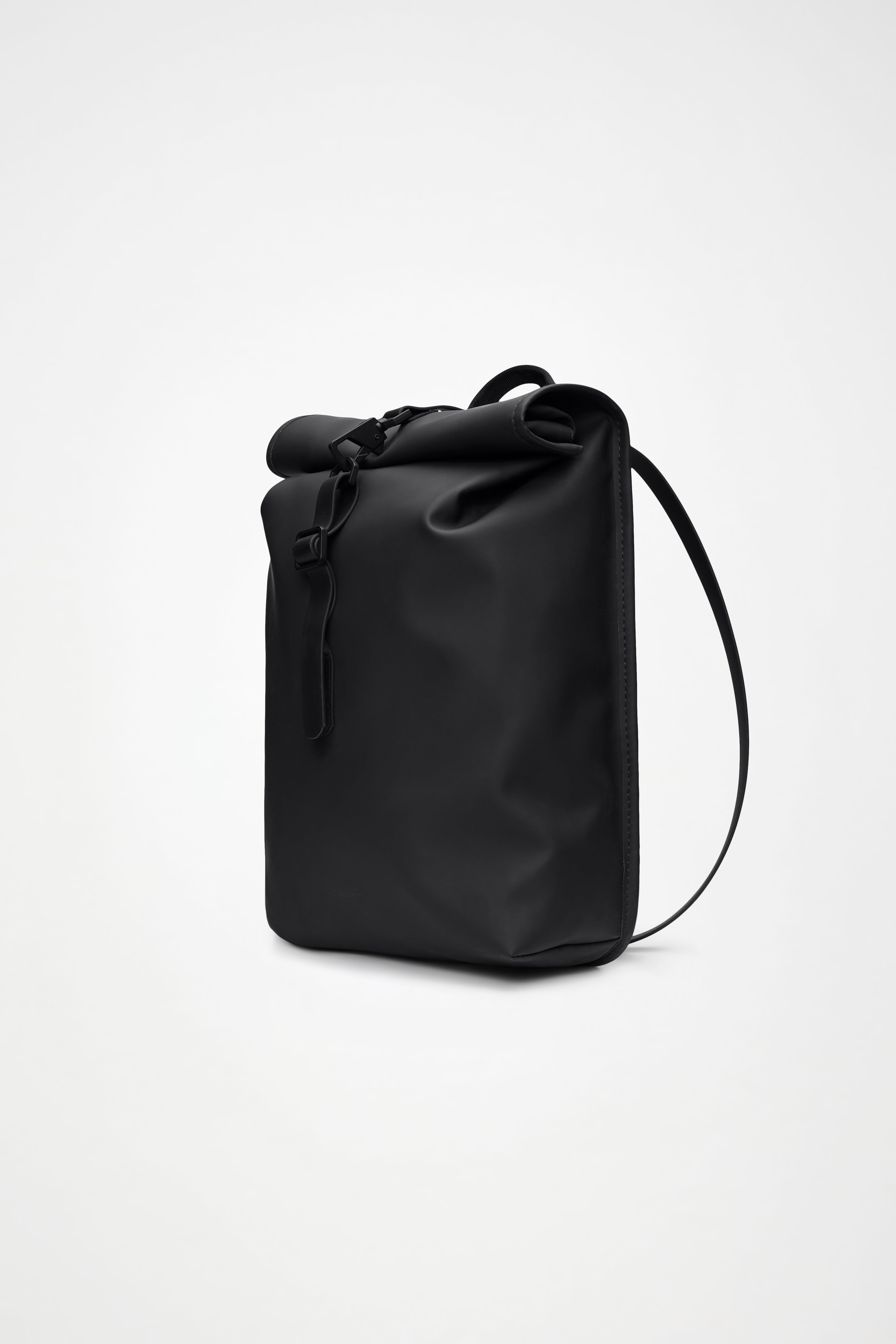 Rains Rolltop Rucksack Mini – 01 Black